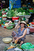 Traditioneller Gemüseladen, Ha Tien, Vietnam, Indochina, Südostasien, Asien
