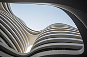 Galaxy Soho Building, entworfen von Zaha Hadid, Peking, China, Asien