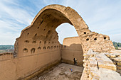 The ancient city of Ctesiphon with largest brick arch in the world, Ctesiphon, Iraq, Middle East