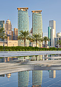 Skyscrapers, West Bay, Diplomatic Area, Doha, Qatar