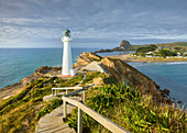 Castle Point Lighthouse, Wellington, North Island, New Zealand, Oceania