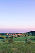 Spring Hay Harvest,Tuscany, Italy