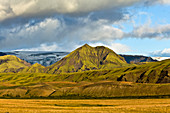 Berge und Gletscher, Eyjafjallajokull, Tal von Thor, Island