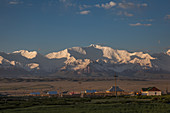 Pik Lenin in the Transala mountains, Kyrgyzstan, Asia