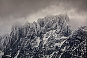 Berge, Kordilleren Paine, Nationalpark Torres Del Paine, Patagonia, Chile