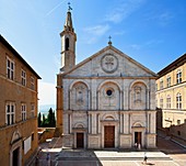 Pienza-Kathedrale, UNESCO-Welterbestätte, Pienza, Toskana, Italien, Europa