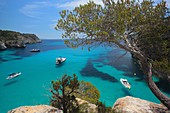 Mitjana Strand, Menorca, Balearen, Spanien, Mittelmeer, Europa