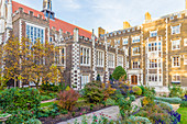 The Middle Temple gardens at Temple Inn, in Holborn, London, England, United Kingdom, Europe