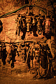 Arbeitsgeräte Unter Tage, Bergwerk Markus-Röhling-Stolln, UNESCO Welterbe Montanregion Erzgebirge, Frohnau, Annaberg, Sachsen