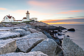 Easter Harbor Lighthouse, Gloucester, Massachusetts, Neuengland, Vereinigte Staaten von Amerika, Nordamerika