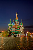Basilius-Kathedrale und Roter Platz, Moskau, Russland