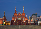 Roter Platz und Staatliches Historisches Museum, Moskau, Russland