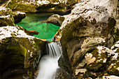 Mostrica Schlucht bei Stara Fucina, Triglav Nationalpark, Slowenien