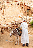 Marokkaner mit Esel