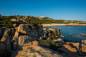 Leuchtturm an der Südküste Korsikas, Fanali di Senetosa, bei Sartène, Département Corse-du-Sud, Korsika, Frankreich