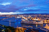 France, Bouches du Rhone, Marseille, district Pharo, Sofitel Vieux Port, Fort Saint Jean Historic Monument class