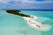 Barbeque Insel Bodumohora, Felidhu Atoll, Indischer Ozean, Malediven
