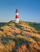 List-Ost lighthouse, Ellenbogen, Sylt, Schleswig-Holstein, Germany