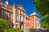 Palace of Czapski and Raczynski family, Academy of Art, Krakowskie Przedmiescie 5 street, Warsaw, Mazovia region, Poland, Europe