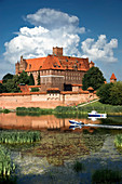 Schloss Malbork (deutsch: Marienburg), Woiwodschaft Pommern, Polen, Europa