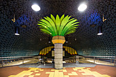 Hollywood Metro Station in Los Angeles, USA\n