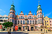 The Great Armoury, nowadays Academy of Fine Arts, west end of Piwna street. Gdansk, Main City, Pomorze region, Pomorskie voivodeship, Poland, Europe