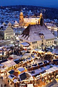 Weihnachtsmarkt, Freudenstadt, Schwarzwald, Baden-Württemberg, Deutschland, Europa