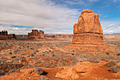 Park Avenue, Arches National Park, Moab, Utah, United States of America, North America