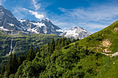 rear Lauterbrunnen Valley, Lauterbrunnen, Murren, Bernese Oberland, Switzerland