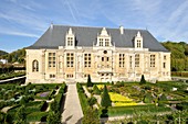 France, Haute Marne, Joinville, castle du Grand Jardin, east facade
