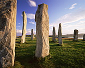 Steinkreise von Callanish, Isle of Lewis, Äußere Hebriden, Schottland, Vereinigtes Königreich, Europa
