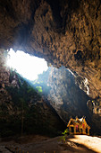 Königlicher Pavillon, Tham Phraya Nakhon Höhle, Khao San Roi Yot Nationalpark, Prachuap Kiri Khan, Thailand, Südostasien, Asien