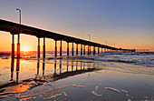 Ocean Beach Pier, San Diego, Kalifornien, Vereinigte Staaten von Amerika, Nordamerika