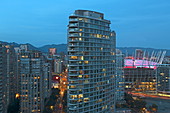 Downtown of Vancouver, British Columbia