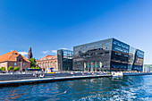 Die Königliche Bibliothek (Det Kongelige Bibliotek) Nationalbibliothek von Dänemark, Kopenhagen, Dänemark