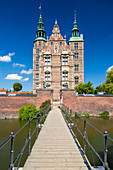 Schloss Rosenborg, Palast aus dem 17. Jahrhundert im Stil der niederländischen Renaissance, Kopenhagen, Dänemark