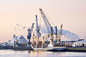 Port of Hamburg, Free Hanseatic City of Hamburg, Northern Germany, Germany, Europe