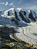 Piz Palü, Pers Glacier, Diavolezza, Graubünden, Switzerland