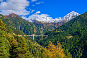 Ganter Bridge on Simplonpasstrasse, Valais, Switzerland