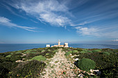 Capo Grosso lighthouse, Levanzo island, Sicily, Italy