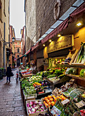 Street Food Markt, Bologna, Emilia-Romagna, Italien, Europa
