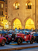 1000 Miglia at Piazza Maggiore, Bologna, Emilia-Romagna, Italy, Europe