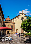 Piazza Santo Spirito, Florence, Tuscany, Italy, Europe