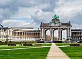 Arcade du Cinquantenaire, Cinquantenaire Park, Brussels, Belgium, Europe