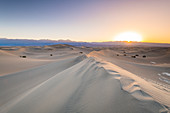 Mesquite Flat Sanddünen im Death Valley National Park, Kalifornien, Vereinigte Staaten von Amerika, Nordamerika