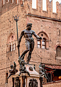 Fountain of Neptune, Piazza del Nettuno, Bologna, Emilia-Romagna, Italy, Europe