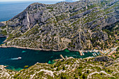 Nationalpark Calanques, Bouches-du-Rhone, Provence-Alpes-Côte d'Azur, Französische Riviera, Frankreich, Mittelmeer, Europa