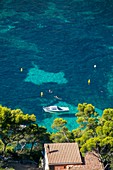 Frankreich, Bouches-du-Rhône, Marseille, Nationalpark Calanques, die Bucht von Sormiou
