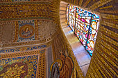 Mosaik der Brüder Maumejean, Jesuit-Kapelle von Claude De La Colombiere, Paray-Le-Monial, Frankreich