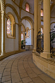 AMBULATORY IN THE SACRE COEUR BASILICA, PARAY-LE-MONIAL (71), FRANCE